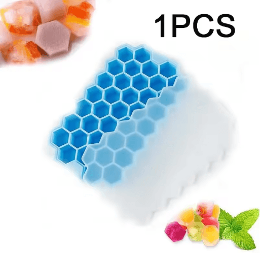 Large-Capacity 148-Cube Silicone Ice Tray with Lid – BPA Free Ice Maker