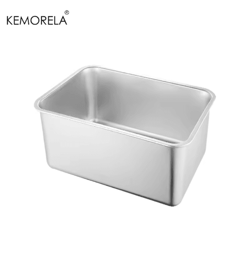 Large-Capacity Stainless Steel Dog Bowl Heavy-Duty, Anti-Fall Feeding & Drinking Basin