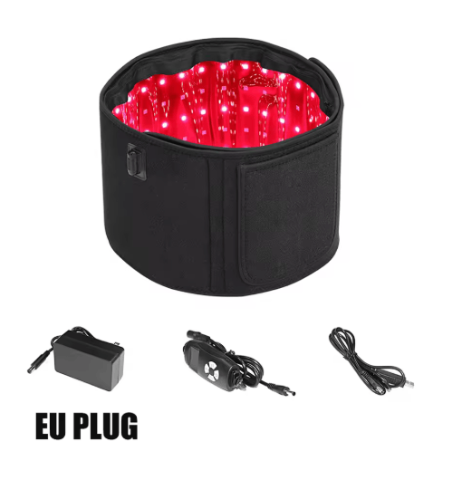 Red & Infrared LED Light Therapy Belt with Heat for Face, Waist & Full Body