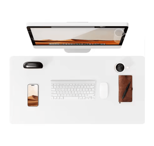 Large PU Leather Desk Pad Protector Non Slip Office Desk Mat for Laptop and Mouse