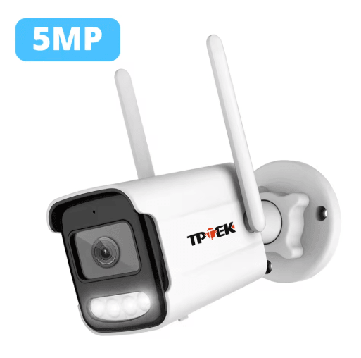 VisionGuard 4K WiFi Outdoor AI Security Camera 5MP to 8MP Options