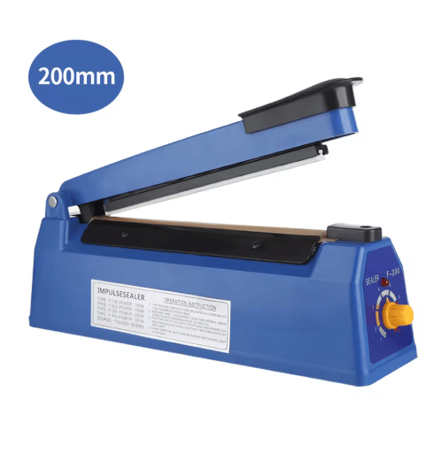 SealPro 8 Inch Manual Impulse Heat Sealer for Plastic and Shrink Bags
