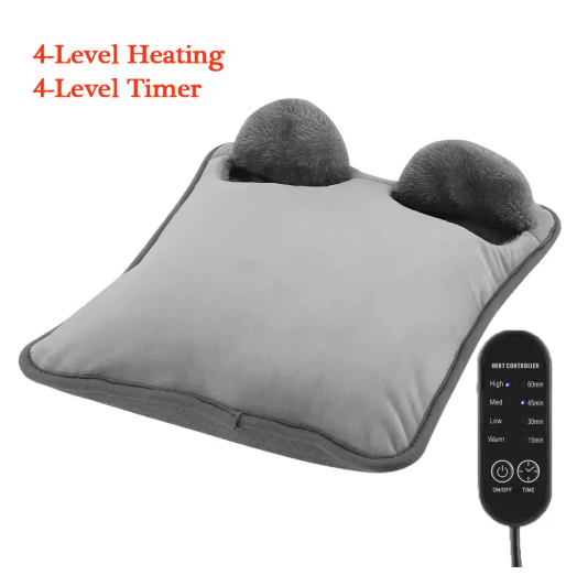 Winter Electric Foot Heating Pad – USB Plush Foot Warmer Mat for Cozy Sleep & Home Comfort
