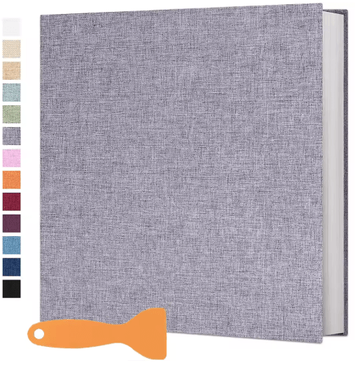 Large Self-Adhesive Photo Album for Family, Baby & Special Memories