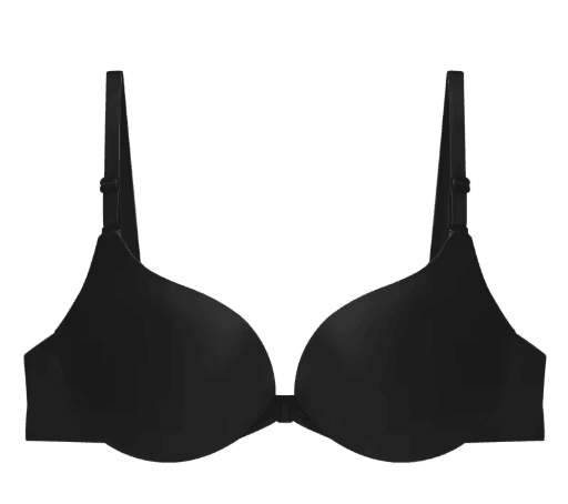Seamless Front Buckle Push Up Bra – Backless Wireless Bralette for Small Bust