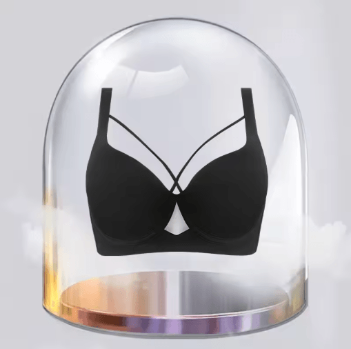 Plus Size Seamless Push Up Anti-Sag Bra – Thin Comfortable Sexy Support Top