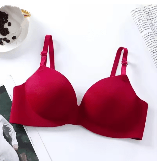 Seamless 3/4 Cup Wireless Push Up Bralette for Everyday Comfort