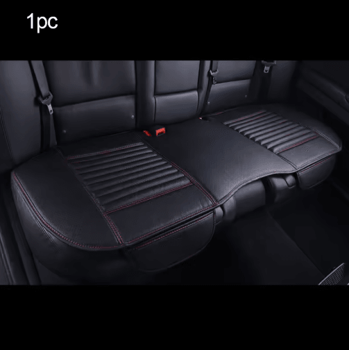 SEAMETAL PU Leather Universal Car Seat Cushion Protector