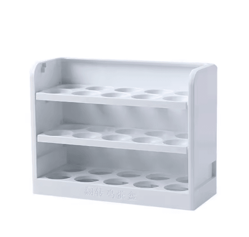 3 Layer Egg Rack – 30 Egg Kitchen Countertop and Refrigerator Organizer