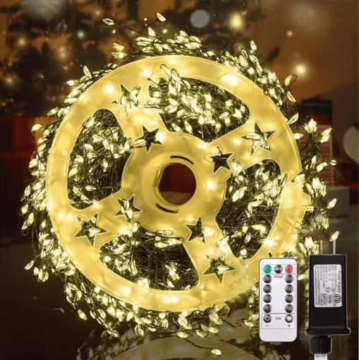 Outdoor Remote Control Copper Wire String Lights Starry Sky Decorative LED Lights