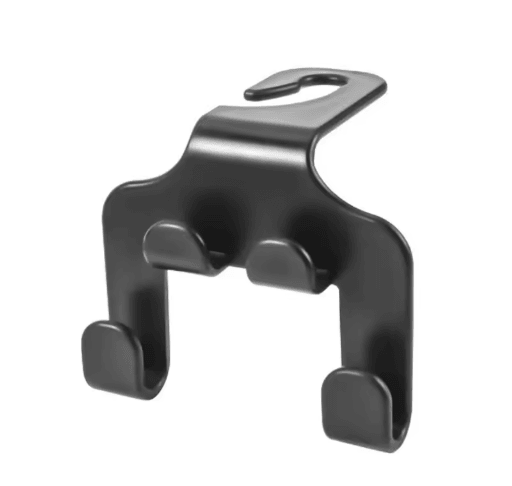 RideView Car Back Seat Phone Holder – Headrest Hook Mount & Rear Seat Stand for Smartphones