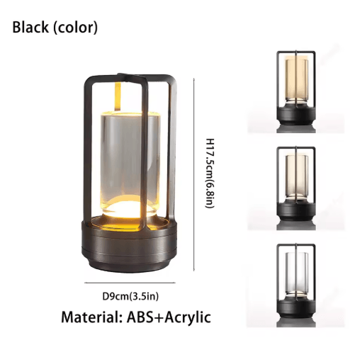 GGbingo Cordless LED Table Lamp – Rechargeable Portable Desk & Bedside Light