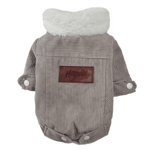 Warm Fleece Winter Dog Jacket for Small & Medium Dogs