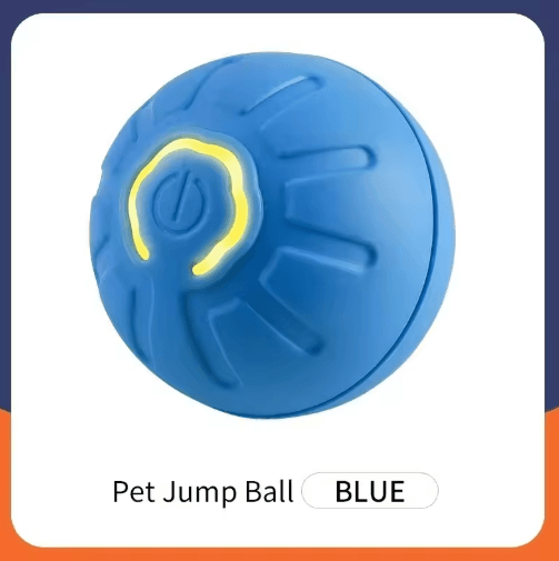 Smart Interactive Dog Toy Ball with Automatic Rolling & RGB Lights