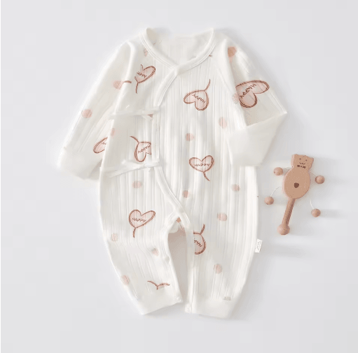 All-Season Comfort Newborn Long Sleeve Onesie – Soft cotton baby romper