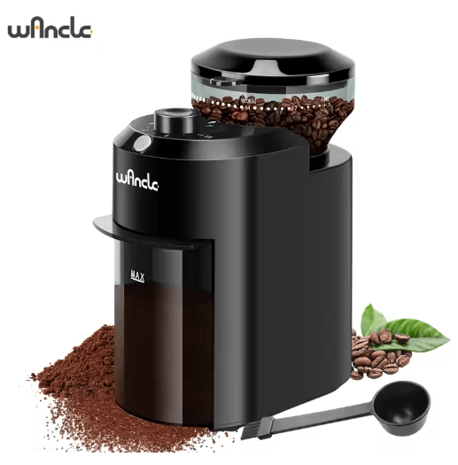 Wancle Conical Burr Coffee Grinder – 28 Grind Settings Electric Precision Mill