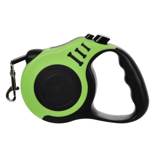Retractable Dog Leash 3M/5M – Automatic Extendable Nylon Lead for Small & Medium Pets
