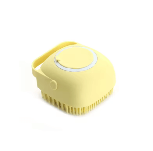 Soft Silicone Pet Bath Brush Gentle Grooming & Shampoo Massager for Dogs & Cats