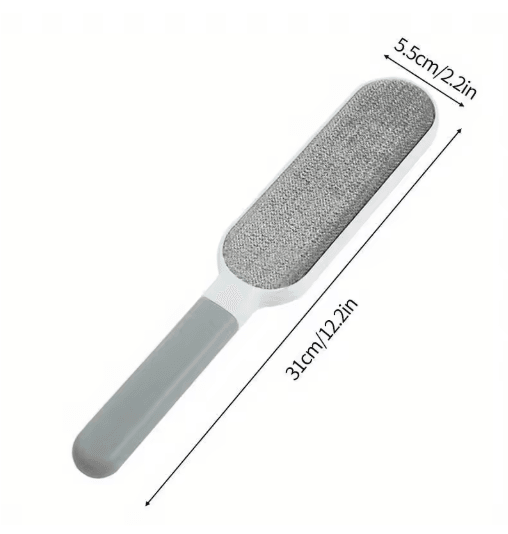 Pet Hair Remover Brush Reusable Double Sided Lint Brush for Furniture & Clothes