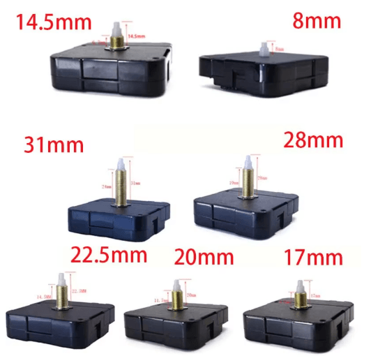 Quartz Clock Movement Replacement Kit DIY Wall Clock Motor w | Inspire ...