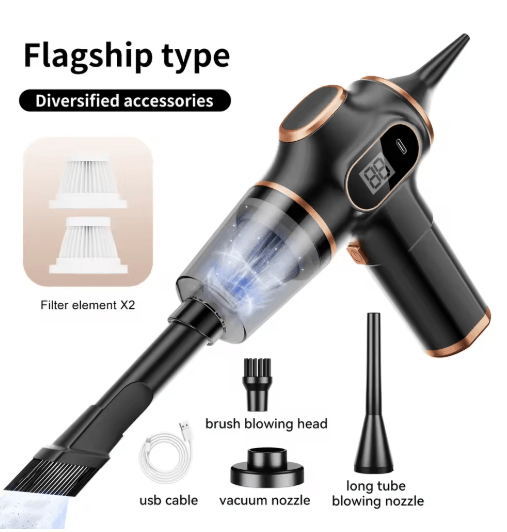 Wireless Mini Handheld Vacuum Cleaner High Power Portable Car & Home Cleaner
