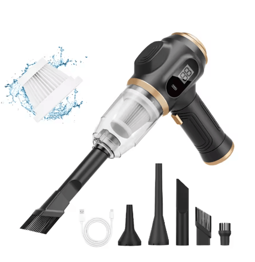BELIBUY 2-in-1 Car Vacuum Cleaner & Blower Portable High-Power Auto Cleaning Tool