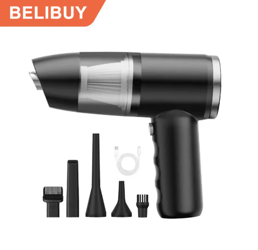 BELIBUY Mini Wireless Car Vacuum Cleaner High Power Portable Handheld Cleaner