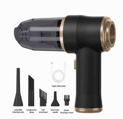 Portable Cordless Car Vacuum Cleaner High Power Handheld Cleaner for Home & Car