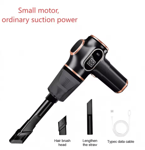 High-Power Wireless Handheld Vacuum – Portable Car & Home Cleaning Tool