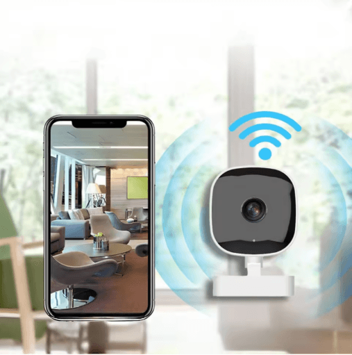 4K Mini WiFi Security Camera with Night Vision & Motion Detection Waterproof Outdoor Surveillance Cam