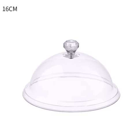 Creative Acrylic Cake & Fruit Display Stand with Dust Cover