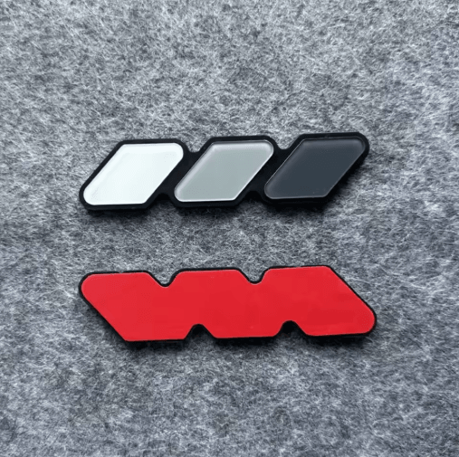 Tri-Color Front Grille Badge Emblem for Toyota Tacoma 4Runner & Tundra