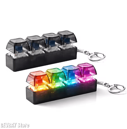 ClickyKey — RGB Rainbow Mode