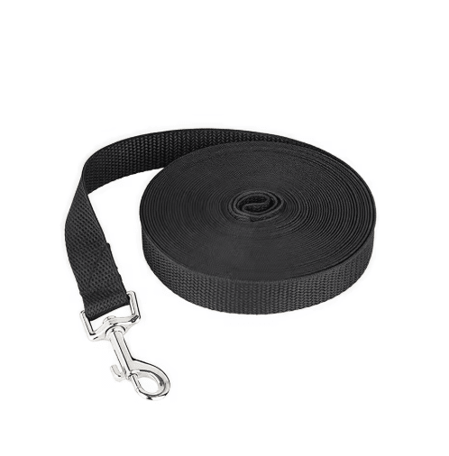 Heavy-Duty Nylon Long Dog Leash for Training & Outdoor Walking