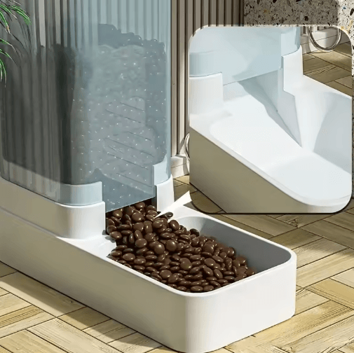 Automatic Gravity Dog Feeder & Water Dispenser Set for Cats and Dogs