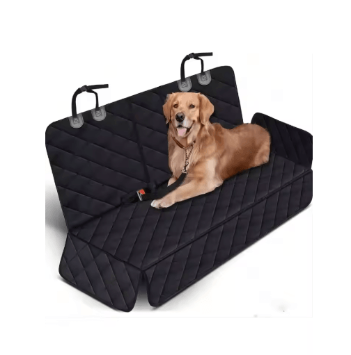 Waterproof Dog Car Seat Cover with Armrest Access Pet Travel Bed & Seat Protector