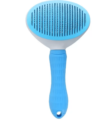 Self-Cleaning Pet Grooming Brush – Dog & Cat Hair Remover Comb