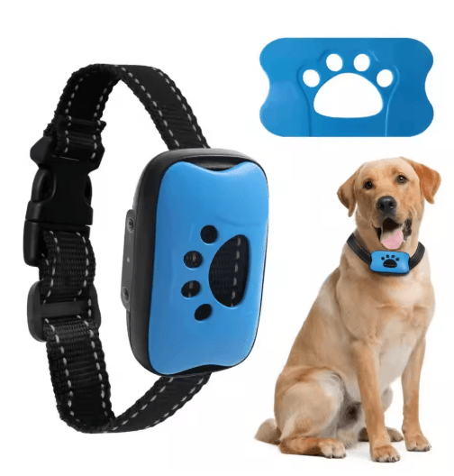USB Rechargeable Anti Bark Dog Collar with Ultrasonic & Vibration Training Modes