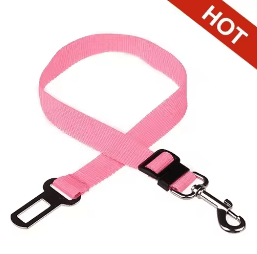 Adjustable Dog Car Seat Belt Safety Leash for Secure Pet Travel