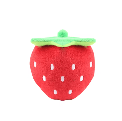 Corduroy Plush Dog Squeaky Toy for Small & Medium Dogs – Bite Resistant Chew & Teeth Cleaning Toy