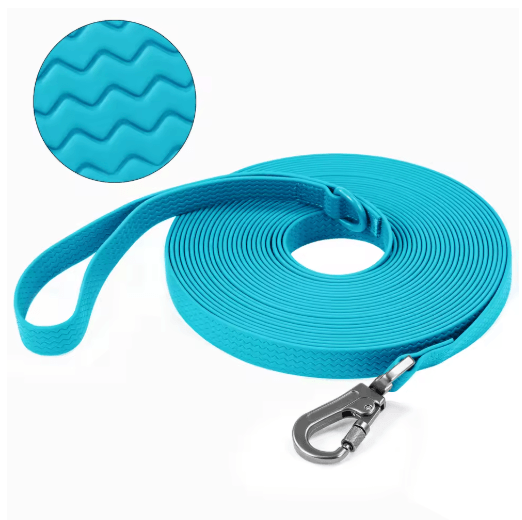 PVC Waterproof Dog Training Leash Non-Slip Long Lead for Medium & Large Dogs