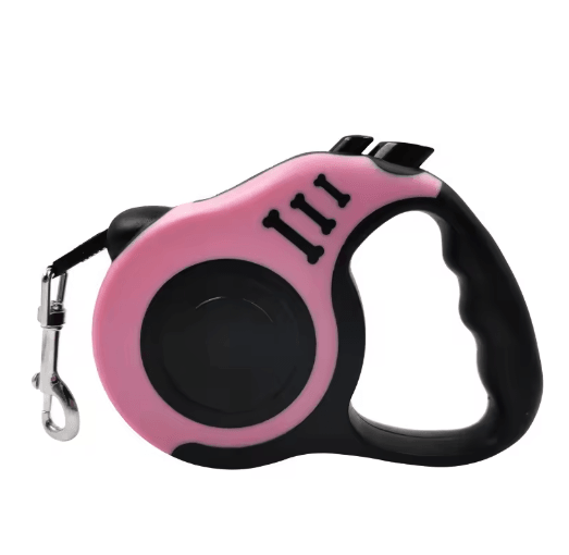 Automatic Retractable Dog Leash 3M & 5M Nylon Rope Lead for Small & Medium Pets