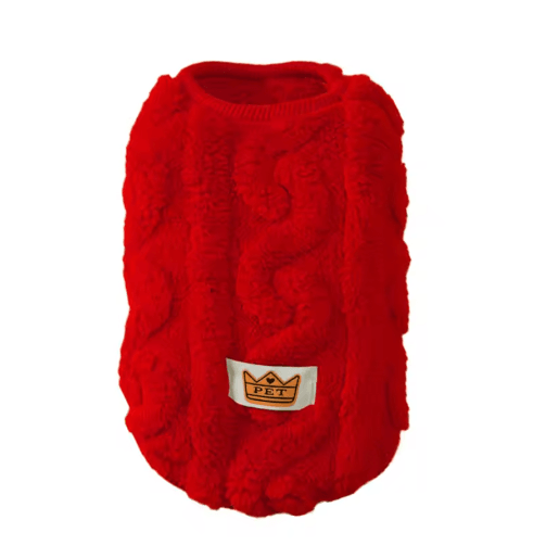 Soft Fleece Pullover Sweatshirt for Cats & Small Dogs