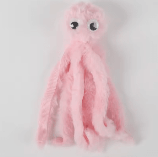 Plush Octopus Cat Toy with Catnip Interactive Soothing Kitty Toy for Cats