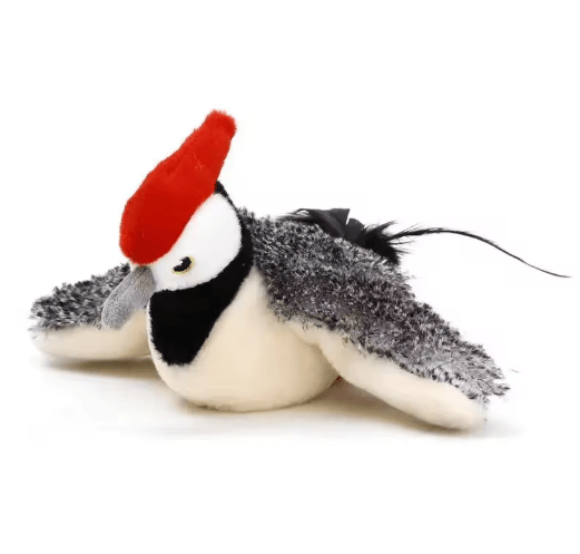 Interactive Electric Flapping Bird Cat Toy USB Rechargeable Catnip Plush Toy for Cats & Dogs