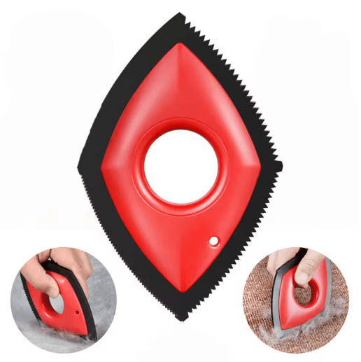 Multi-Surface Pet Hair Remover Brush – Fur Cleaning Tool for Furniture Carpets & Cars