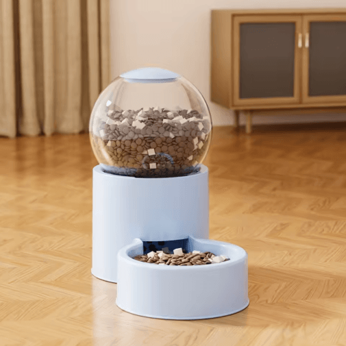 Large Capacity Automatic Pet Feeder & Water Dispenser – Elevated Leakproof Feeding Station