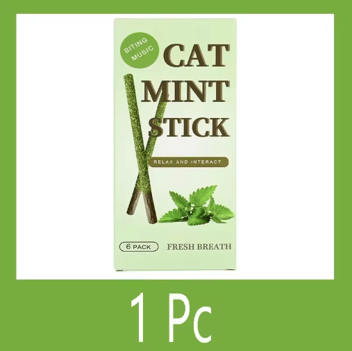Natural Matatabi Silvervine Cat Sticks – Dental Chew & Interactive Cat Toy