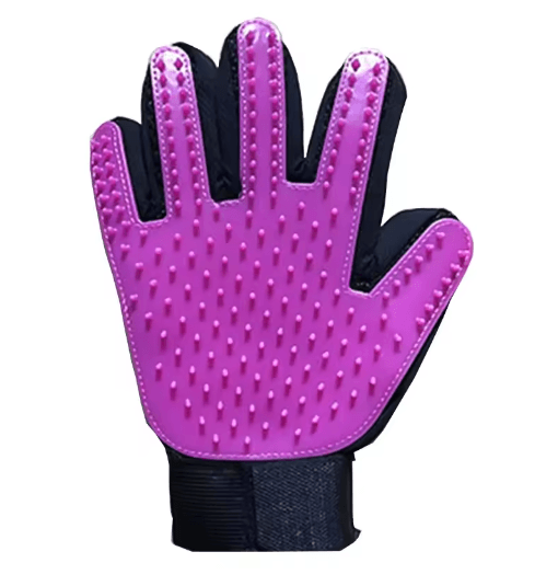 Pet Grooming Deshedding Glove Pet Grooming Glove for Gentle Hair Removal, Bathing & Massage