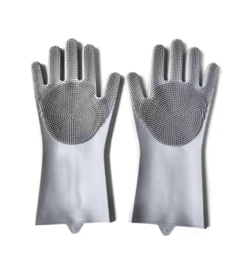 Magic Silicone Pet Bathing Glove Pet Grooming Glove for Bathing, Deshedding & Gentle Massage